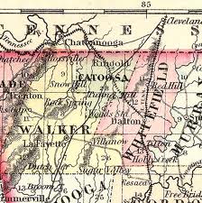 Catoosa map